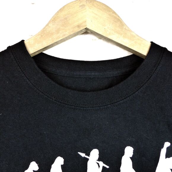 AC/DC Liquid Blue T-Shirt Mens XXL Black Rock Evolution 2012 Logo Band Music - Picture 5 of 8